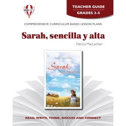 Sarah, sencilla y alta (Sarah, Plain and Tall) (Teacher's Guide)