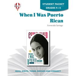 When I Was Puerto Rican (Student Packet)