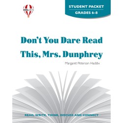 Don't You Dare Read This, Mrs. Dunphrey (Student Packet)